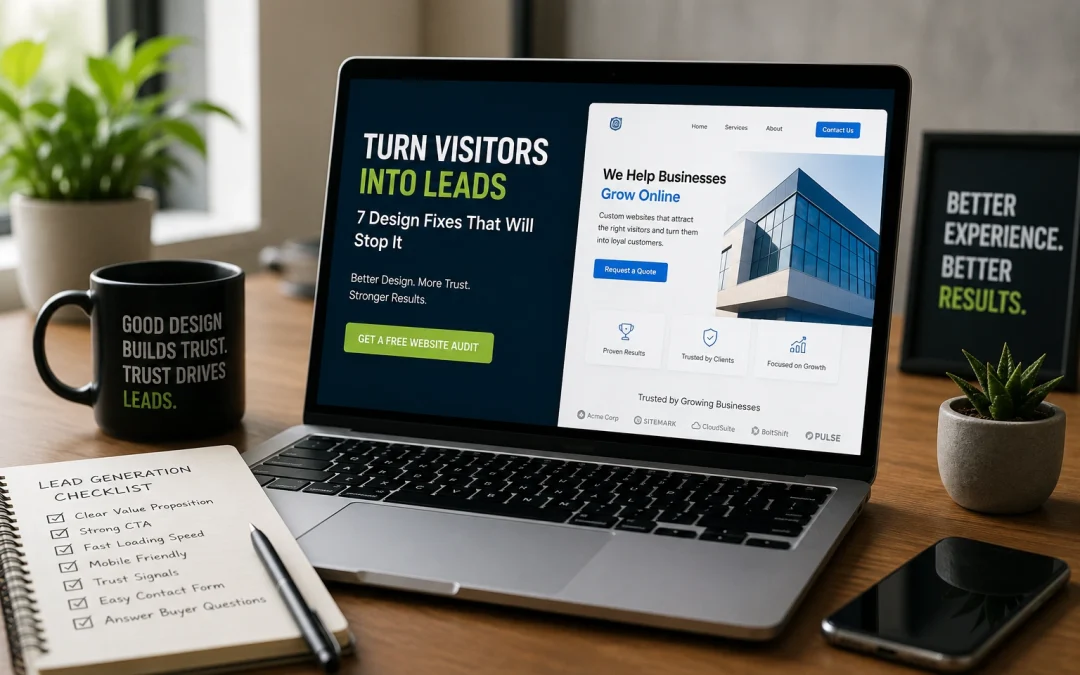 Why Your Website is Losing Leads (And the 7 Design Fixes That Will Stop It)